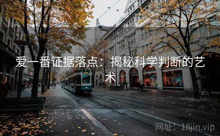 爱一番证据落点：揭秘科学判断的艺术